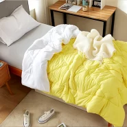 روتختی زرد سفید 185x185 - فروشگاه کالای خواب چیداری