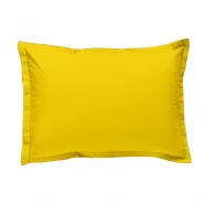 روبالشی لبه دار زرد 185x185 - فروشگاه کالای خواب چیداری